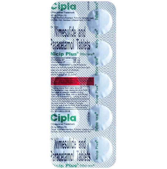 nicip plus tablet 10's